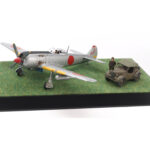 Tamiya 61116 1/48 Nakajima Hayate (Frank) & Kurogane Scenery Set