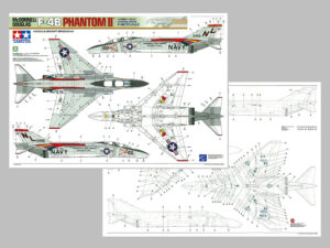 Tamiya 61121 1/48 McDonnell Douglas F-4B Phantom Ⅱ：圖片 6