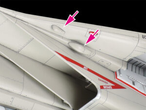 Tamiya 61122 1/48 Grumman F-14A Tomcat (Late Model) Carrier Launch Set：圖片 23