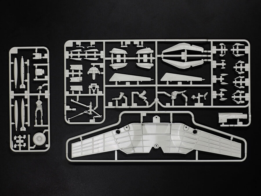 Tamiya 61122 1/48 Grumman F-14A Tomcat (Late Model) Carrier Launch Set：圖片 13
