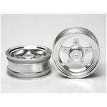 Tamiya 40552 GB-01 Front Wheels (Metal Plated)
