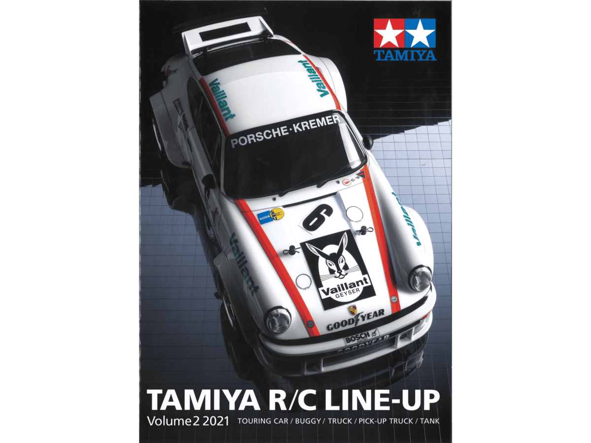 TAMIYA RC Line-Up Katalog Vol.1 2025 - Englischer RC Modellbau Katalog