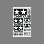 Tamiya 67258 Tamiya Logo Sticker (White)