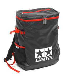 Tamiya 67297 Portable Pit Backpack II (Black/Red)：圖片 2