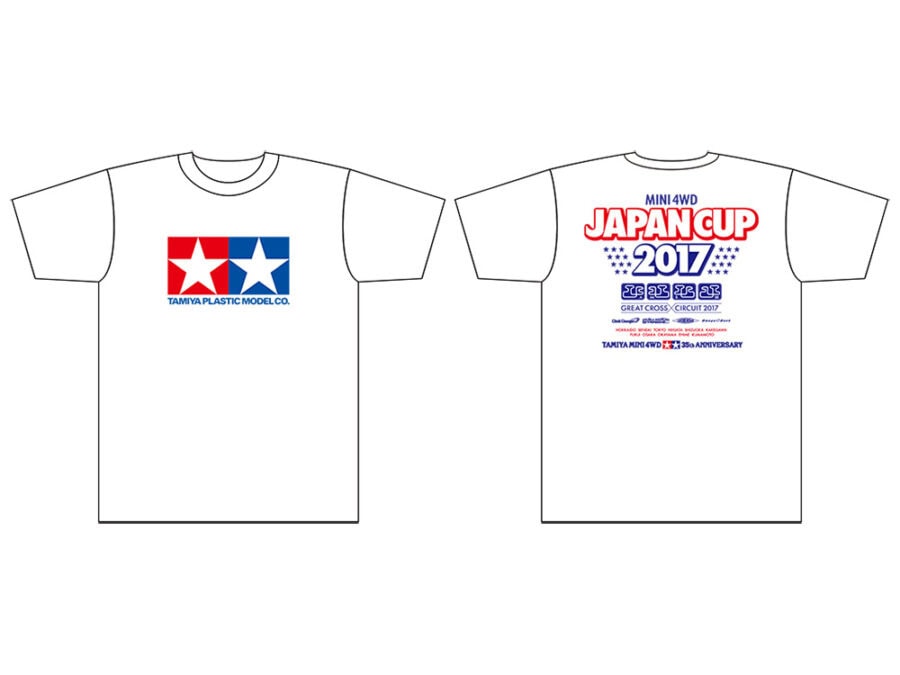 Tamiya 67369 T-Shirt Japan Cup 2017 (L)：圖片 1