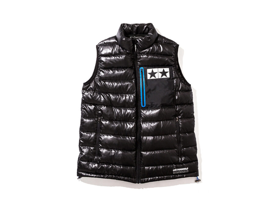 Tamiya X Jun Watanabe  Logo Down Gilet (Black) (S-XL) 67391(S) 67392(M) 67393(L) 67394(XL)：圖片 1