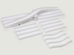 Tamiya 69579 J-Cup Junior Circuit Lane Change & Extension Set (White)