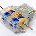 Tamiya 69912 Double Gearbox (Left/Right Independent 4-Speed, Clear)
