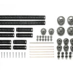 Tamiya 69917 Track & Wheel Bla/MetGry