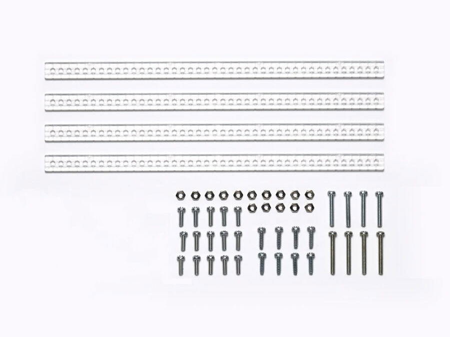 Tamiya 69919 Long Universal Arm Set (Clear)：圖片 1