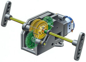 Tamiya 70110 4-Speed Crank Axle Gearbox