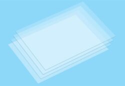 Tamiya 70214 Heat-Shrinking Pla-Plate B6 Size (Clear/4pcs)