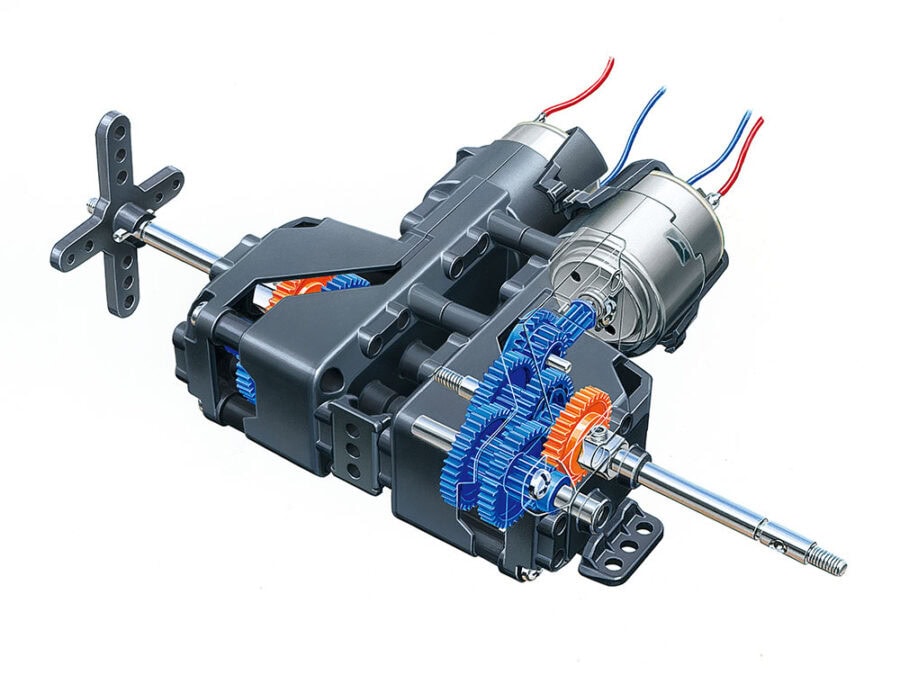Tamiya 72009 5-Speed Twin Gearbox H.E.：圖片 1