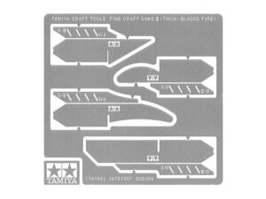 Tamiya 74105 Fine Craft Saws III (Thick Bladed Types)