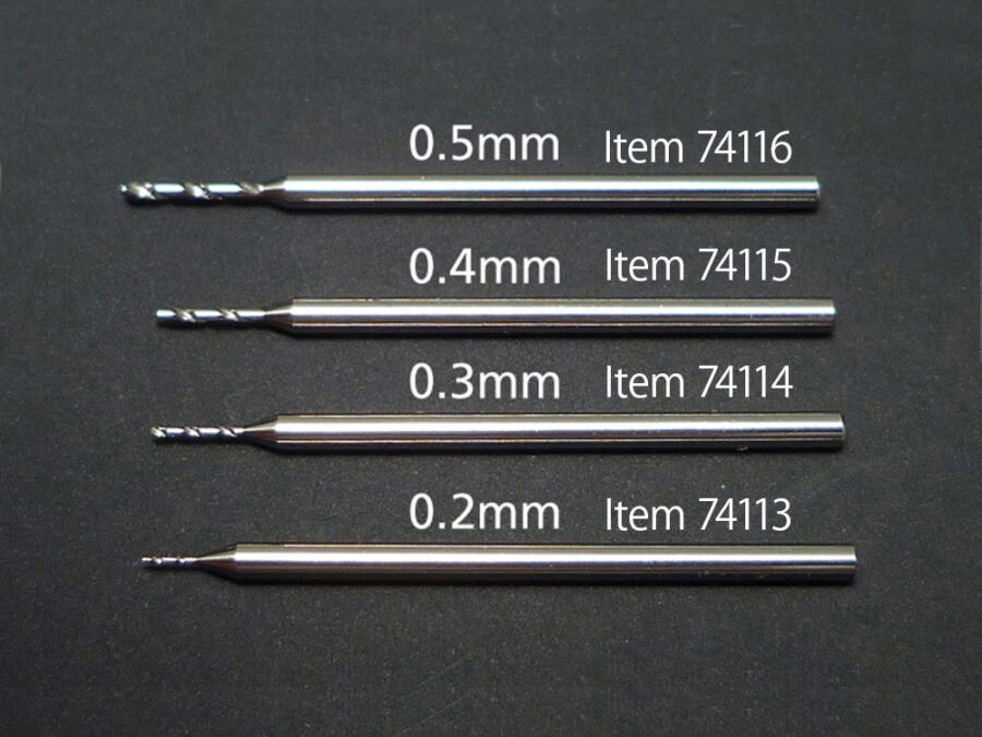 Tamiya 74114 Fine Pivot Bit 0.3mm Shank 1mm：圖片 1