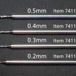 Tamiya 74115 Fine Pivot Bit 0.4mm Shank 1mm