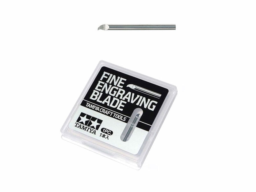 Tamiya 74147 Fine Engraving Blade 0.4mm：圖片 1
