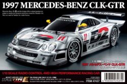 Tamiya 47437 1/10 R/C 1997 Mercedes-Benz CLK-GTR (TT-01 Type-E Chassis)：圖片 2