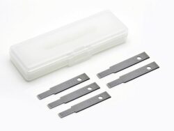 Tamiya 74159 Modeler's Knife Pro Replacement Blade  (Narrow Chisel, 5pcs.)