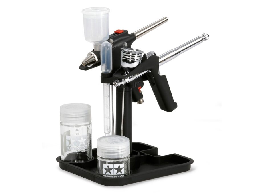 Tamiya 74539 Spray-Work Airbrush Stand II：圖片 1