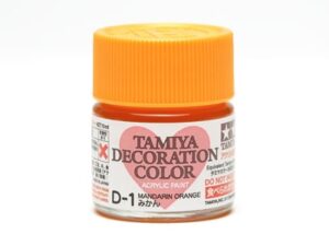 Tamiya 76601 Decoration Color D-1 Mandarin Orange