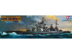 Tamiya 78010 1/350 British Battleship King George V：圖片 2