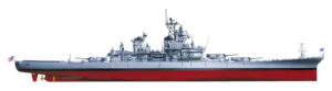 Tamiya 78029 1/350 U.S. Battleship BB-63 Missouri (Circa 1991)：圖片 13