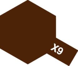 Tamiya 80009 Enamel Paint X-9 Brown