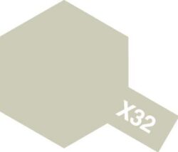 Tamiya 80032 Enamel Paint X-32 Titanium Silver