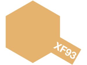 Tamiya 81793 Acrylic Paint Mini XF-93 Light Brown (DAK 1942)