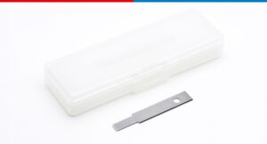 Tamiya 74159 Modeler's Knife Pro Replacement Blade  (Narrow Chisel, 5pcs.)：圖片 2