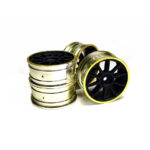 Tamiya 84242 MN 10-Spoke Blk&Gold Rim/!O0
