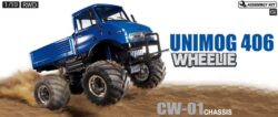 Tamiya 84320 RC Unimog 406 Wheelie Blue - CW01 Series U900：圖片 2