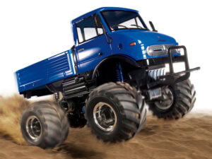 Tamiya 84320 RC Unimog 406 Wheelie Blue - CW01 Series U900