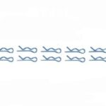 Tamiya 84388 RC 6mm SNAP PINS / Blue (10pcs)