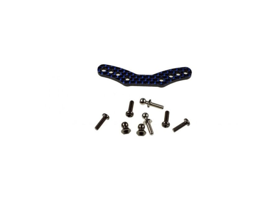 Tamiya 84414 M-05 Carbon Damper Stay F Blu：圖片 1