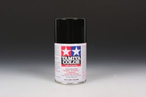 Tamiya 85006 Tamiya Color Spray TS-6 Matt Black：圖片 2