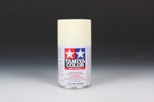 Tamiya 85007 Tamiya Color Spray TS-7 Racing White：圖片 2