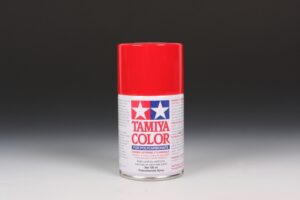 Tamiya  86002  Polycarbonate Color Spray PS-2 Red：圖片 2