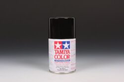 Tamiya  86005 Polycarbonate Color Spray PS-5 Black：圖片 2