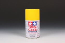 Tamiya  86006 Polycarbonate Color Spray PS-6 Yellow：圖片 2