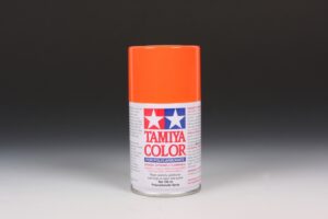 Tamiya  86007 Polycarbonate Color Spray PS-7 Orange：圖片 2