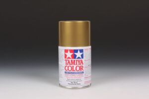 Tamiya 86013 Polycarbonate Color Spray PS-13 Gold：圖片 2