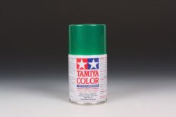 Tamiya 86017 Polycarbonate Color Spray PS-17 Metallic Green：圖片 2