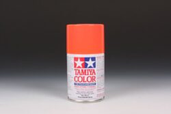 Tamiya 86020 Polycarbonate Color Spray PS-20 Fluorescent Red：圖片 2