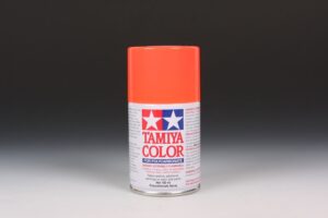 Tamiya 86020 Polycarbonate Color Spray PS-20 Fluorescent Red：圖片 2