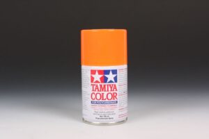 Tamiya 86024 Polycarbonate Color Spray PS-24 Fluorescent Orange：圖片 2