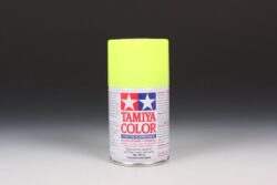 Tamiya 86027 Polycarbonate Color Spray PS-27 Fluorescent Yellow：圖片 2