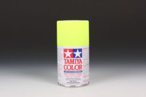 Tamiya 86027 Polycarbonate Color Spray PS-27 Fluorescent Yellow：圖片 2
