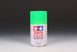 Tamiya 86028 Polycarbonate Color Spray PS-28 Fluorescent Green：圖片 2